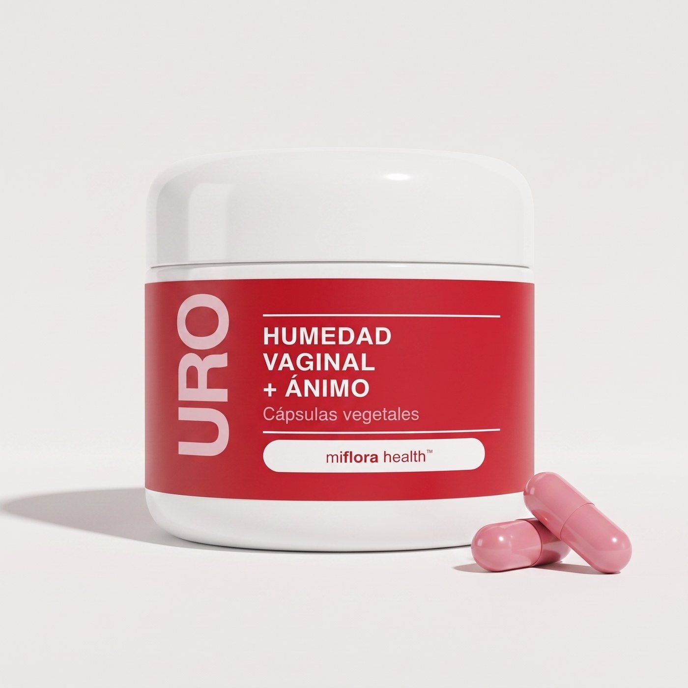 URO Humedad Vaginal + Ánimo — 30 cápsulas veganas